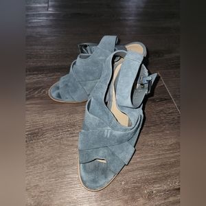 Blue Marc Fisher Valen Sandals